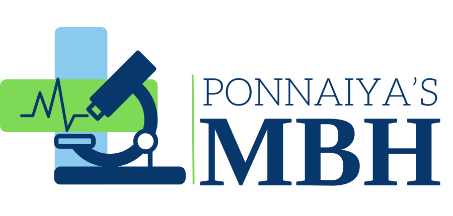 Ponnaiya's MBH Logo